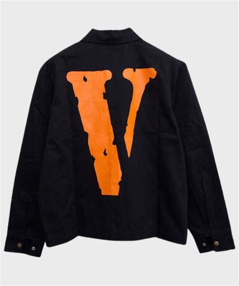 vlone jean jacket